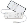 LED weißdynamischer Push/Funk PWM-Dimmer MiniAMP inkl. Fernbedienung 12-24V DC, 5A