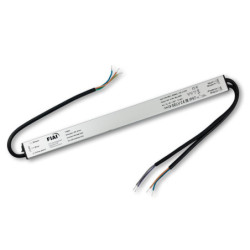 LED PWM-Trafo 24V/DC, 0-240W, Push/DALI-2 dimmbar, IP67, SELV, flach, ultraschmal