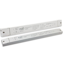 LED PWM-Trafo 24V/DC, 0-250W, Push/DALI-2 dimmbar, SELV, flach