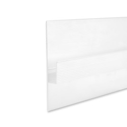 LED Trockenbauprofil Schattenfuge 40, weiß RAL 9003 300cm