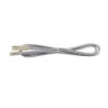 MiniAMP Verlängerung male-female, 100cm, 2-polig, weiß, max. 3A