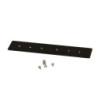 Track48 Verbindungsplatte 160mm für Ein- und Aufbauschienen, schwarz, 1 Stück
