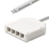 MiniAMP 60cm Litze an 4-fach Verteiler female-Buchse, max. 3A