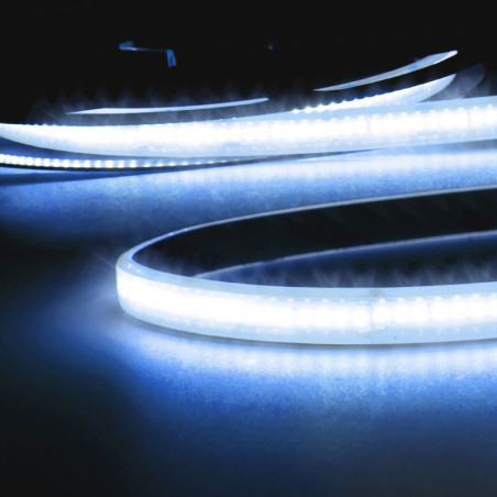 LED AQUA CRI9B Linear 48V Flexband, 8W, IP68, blau, 5m Rolle, 240 LED/m