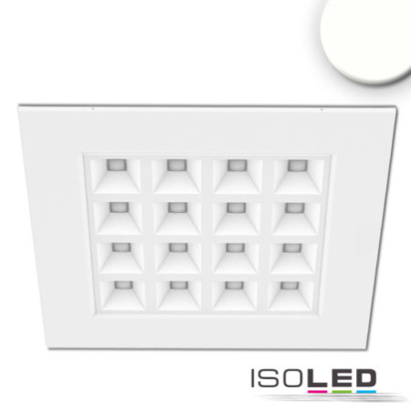 LED Panel UGR unter 16 Line 625, 36W, Rahmen weiß, neutralweiß, Push oder DALI dimmbar