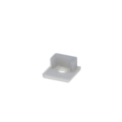 Endkappe EC219 für LED Fliesenprofil UP8, mit Kabeldurchführung