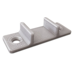 Montageklammer Z40, Kunststoff grau, für SURF12 FLAT