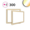 LED Leuchtrahmen H25, Innenformat 595x595mm, 50W, weißdynamisch, CRI92