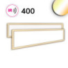 LED Leuchtrahmen H25, Innenformat 320x1500mm, 75W, weißdynamisch, CRI92
