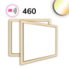 LED Leuchtrahmen H25, Innenformat 592x892mm, 62W, weißdynamisch, CRI92