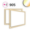 LED Leuchtrahmen H25, Innenformat 900x1000mm, 78W, weißdynamisch, CRI92