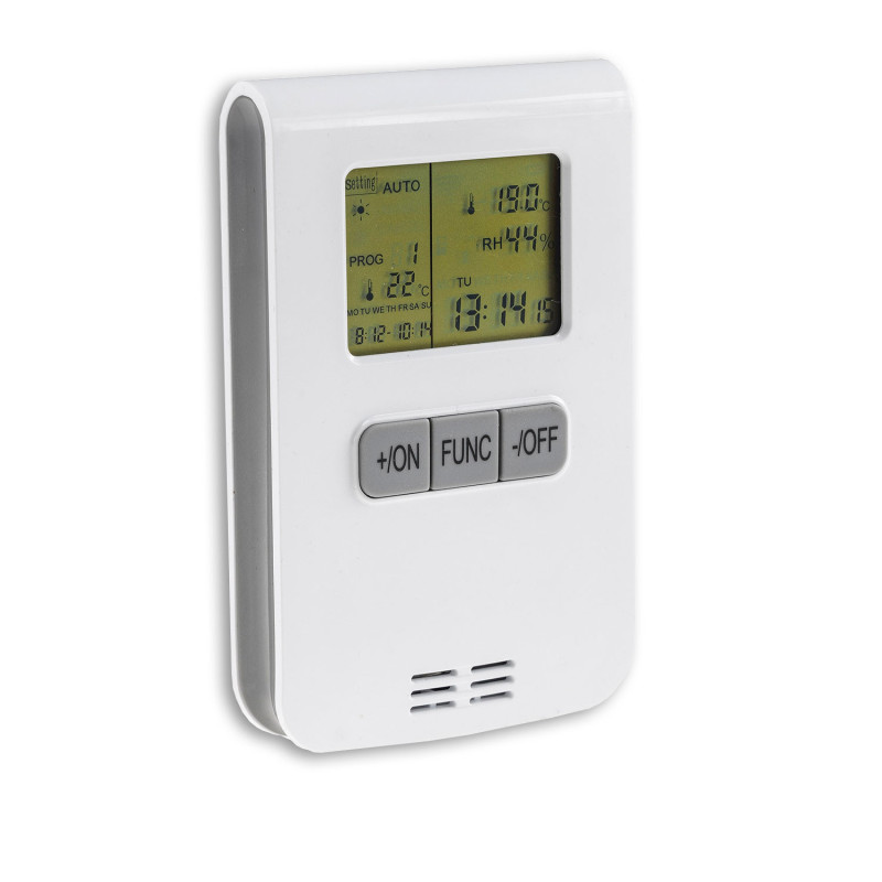 IR-PANEL CONTROL Funk-Thermoschalter, programmierbar, batteriebetrieben (2xAAA nicht enthalten)