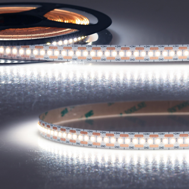 LED CRI965 Linear10 Flexband, 24V DC, 15W, IP20, 6500K, 5m Rolle, 280 LED/m