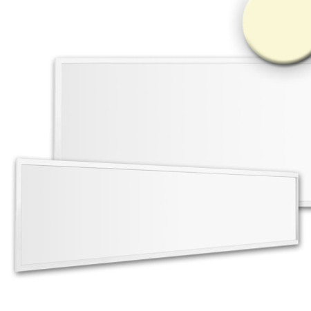 LED Panel Business Line 1200 UGR unter 19 2H/2H, 36W, Rahmen weiß RAL 9016, warmweiß, KNX dimmbar
