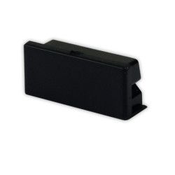 Endkappe EC75B schwarz für Profil PURE14 S, 1 STK