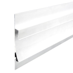 LED Trockenbau-Leuchtenprofil Single Curve, weiß 200cm