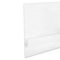 LED Trockenbauprofil Schattenfuge 80, weiß 200cm