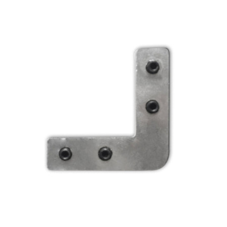 Eckverbinder horizontal für TUNNEL, SURF16, LAMP35, CORNER20N, Double/Single, HIDE, 90°, 4er Set