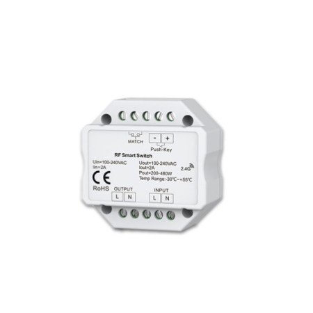 Sys-Pro Push/Funk Mesh-Switch Ein/Aus 100-240V, 720W