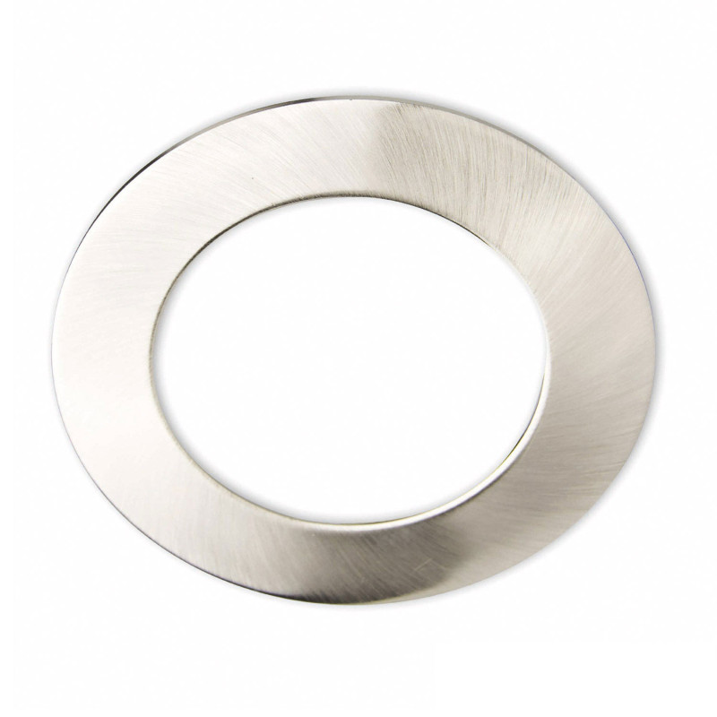 Cover Aluminium rund chrom matt für Sys-90