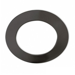 Cover Aluminium rund schwarz für Sys-90