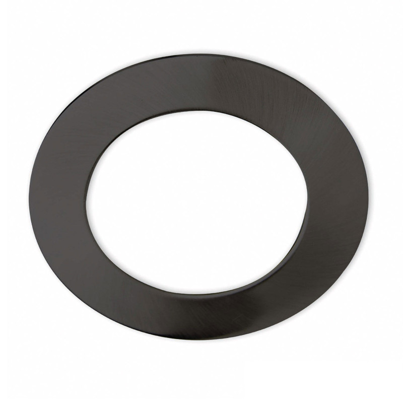 Cover Aluminium rund schwarz für Sys-90