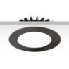 Cover Aluminium rund schwarz für Sys-90