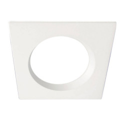 Cover Aluminium rückversetzt weiß für Sys-90