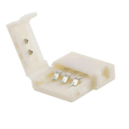 Clip-Verbinder (max. 5A) C1-310 für 3-pol. IP20 Flexstripes mit Breite 10mm, Pitch über 12mm