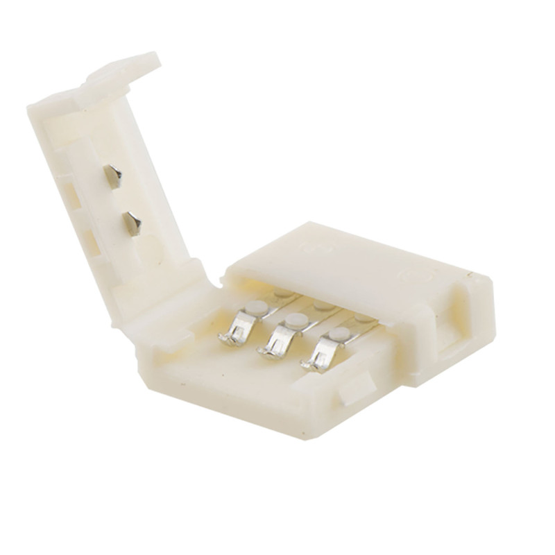 Clip-Verbinder (max. 5A) C1-310 für 3-pol. IP20 Flexstripes mit Breite 10mm, Pitch über 12mm