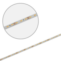 LED CRI919/940 MiniAMP CCT Flexband, 12V DC, 8W, IP20, 250cm, 2 polig, Kabel mit Stecker, 126 LED/m