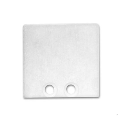 Endkappe EC 58W weiß RAL 9010 für Profil SURF16, 2 STK, inkl. Schrauben