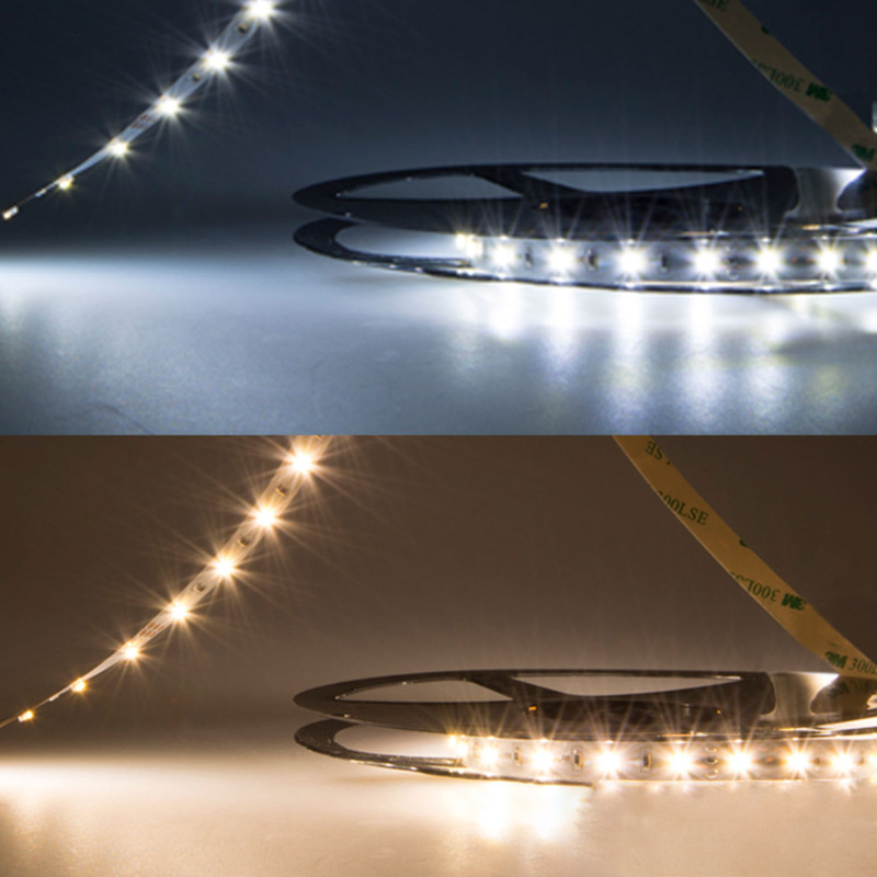 LED SIL830/860 CCT Flexband, 24V DC, 5W+5W, IP20, 5m Rolle, 120 LED/m
