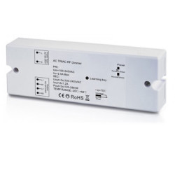 Sys-One Funk Dimmer für dimmbare 230V LED Leuchtmittel/Trafos, 2x288VA