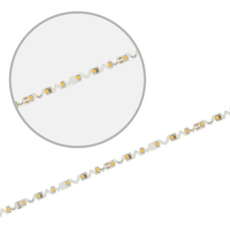 LED CRI940 Flexband Curve, 24V 12W, IP20 4000K, für Winkel und Ecken, 5m Rolle, 60 LED/m