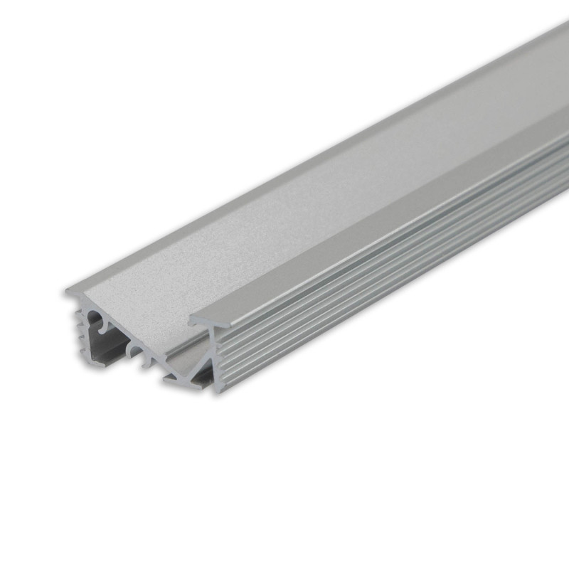 LED Einbauprofil FURNIT6 D Aluminium eloxiert, 200cm