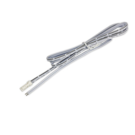 MiniAMP Anschlussstecker male, 30cm, 2-polig, weiß, max. 3A