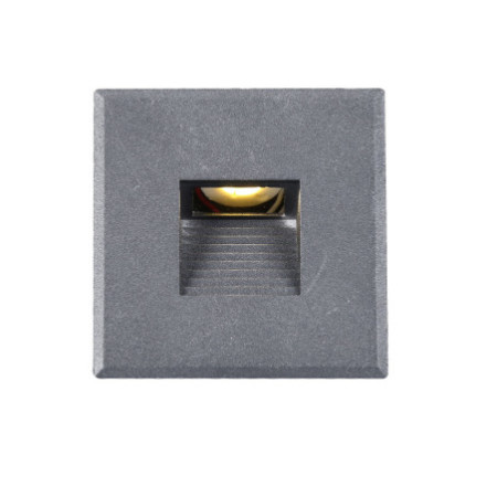 Cover Aluminium eckig 3 silbergrau für Sys-Wall68