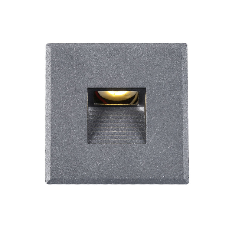 Cover Aluminium eckig 3 silbergrau für Sys-Wall68