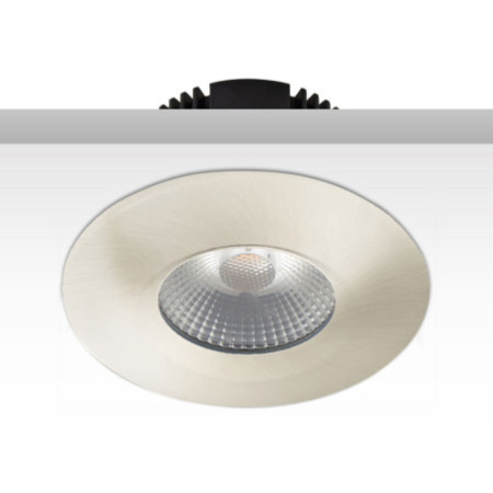 Cover Aluminium rund/Kante nickel gebürstet für Sys-68