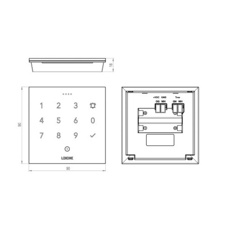 NFC Code Touch Tree Anthrazit