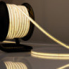 LED Flexband 230V COB, 12W/m, 25m Rolle auf Kabeltrommel, 3000K, CRI80, IP67, male/female Anschluss