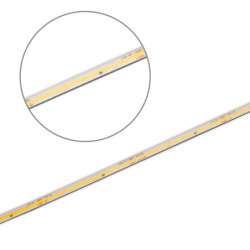 LED Flexband 230V COB, 12W/m, 15m Rolle auf Kabeltrommel, 4000K, CRI80, IP67, male/female Anschluss