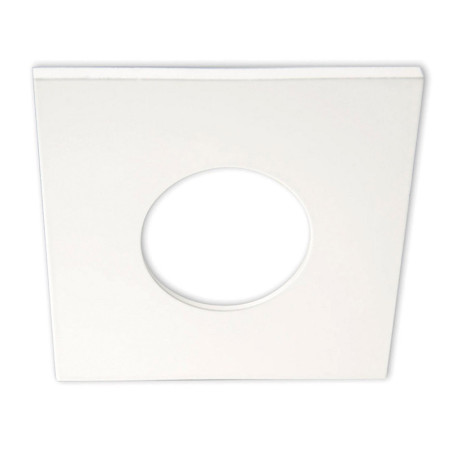 Cover Aluminium eckig weiß matt für Sys-68