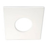 Cover Aluminium eckig weiß matt für Sys-68