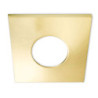 Cover Aluminium eckig gold gebürstet für Sys-68