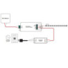 DALI 1 Adresse PWM-Dimmer 12-36V, 1 Kanal, 12-36V 8A