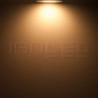 LED Einbaustrahler, weiß, 8W SMD, 120°, rund, warmweiß, dimmbar