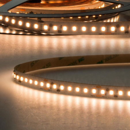 LED CRI930 Vollspektrum Linear Flexband, 24V DC, 14W, IP20, 3000K, 5m Rolle, 160 LED/m
