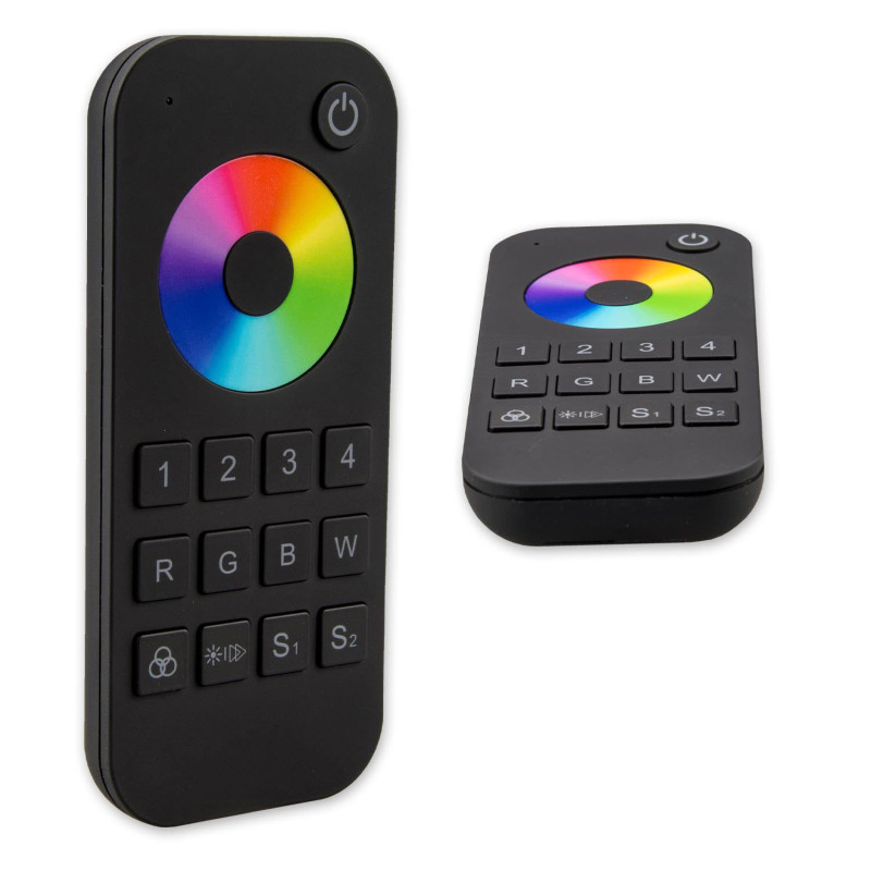 Sys-Pro RGB+W 4 Zonen Fernbedienung mit 2 Szenenspeicher
